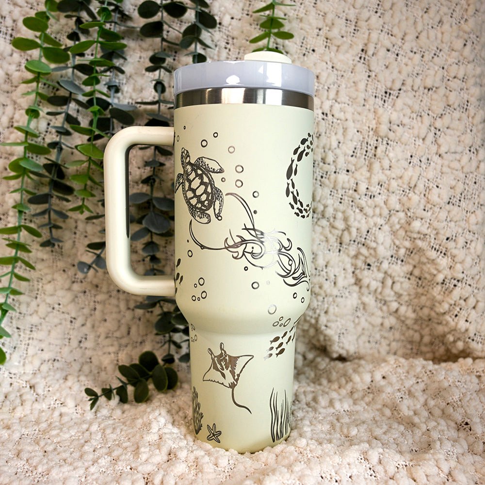 1.2L Refresher Tumbler Full Wrap OCEAN - TENGJA