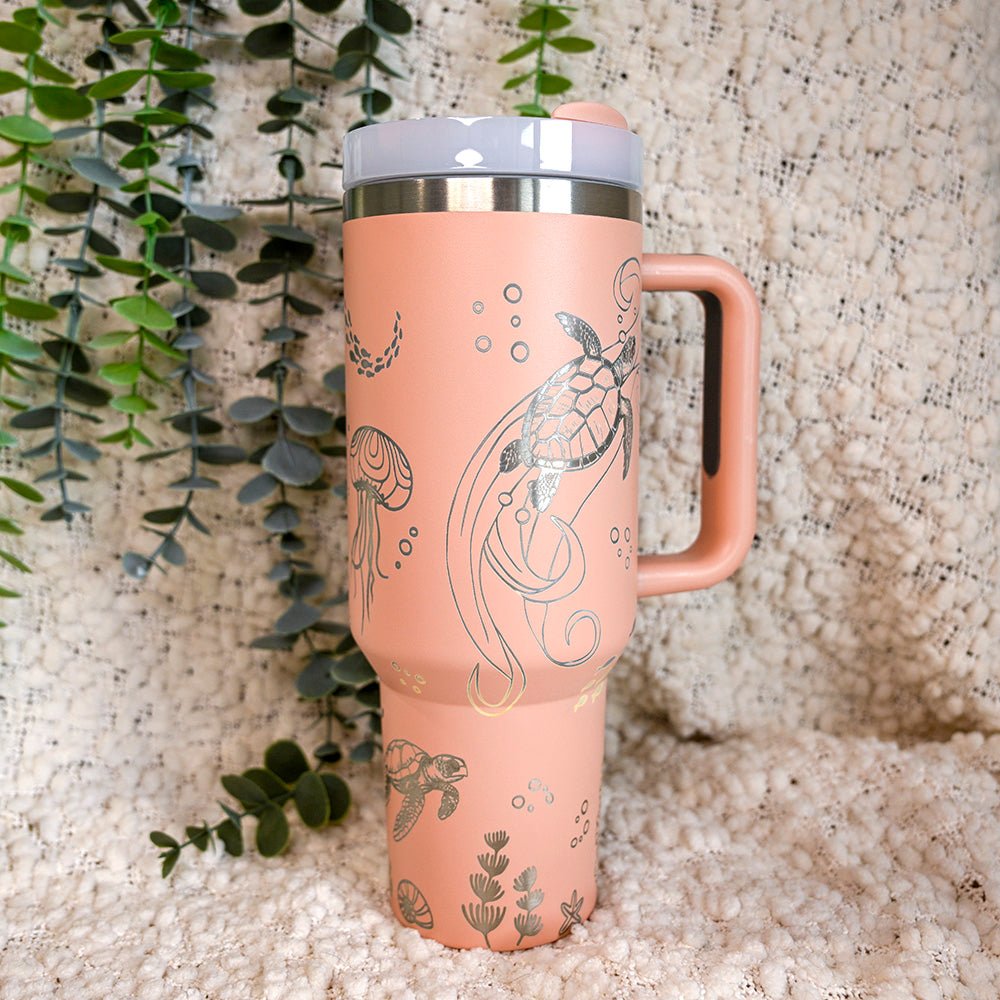 1.2L Refresher Tumbler Full Wrap OCEAN - TENGJA