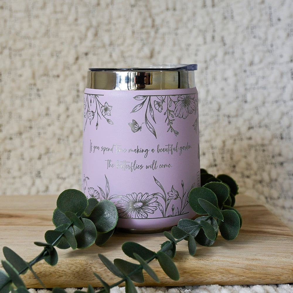Travel Tumbler 350mL Full Wrap FLORAL