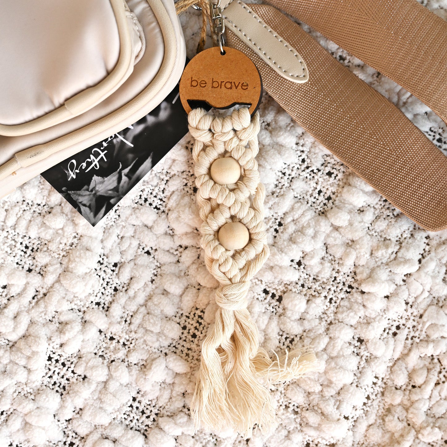 Macrame Boho Keychain or Bag Decoration - TENGJA
