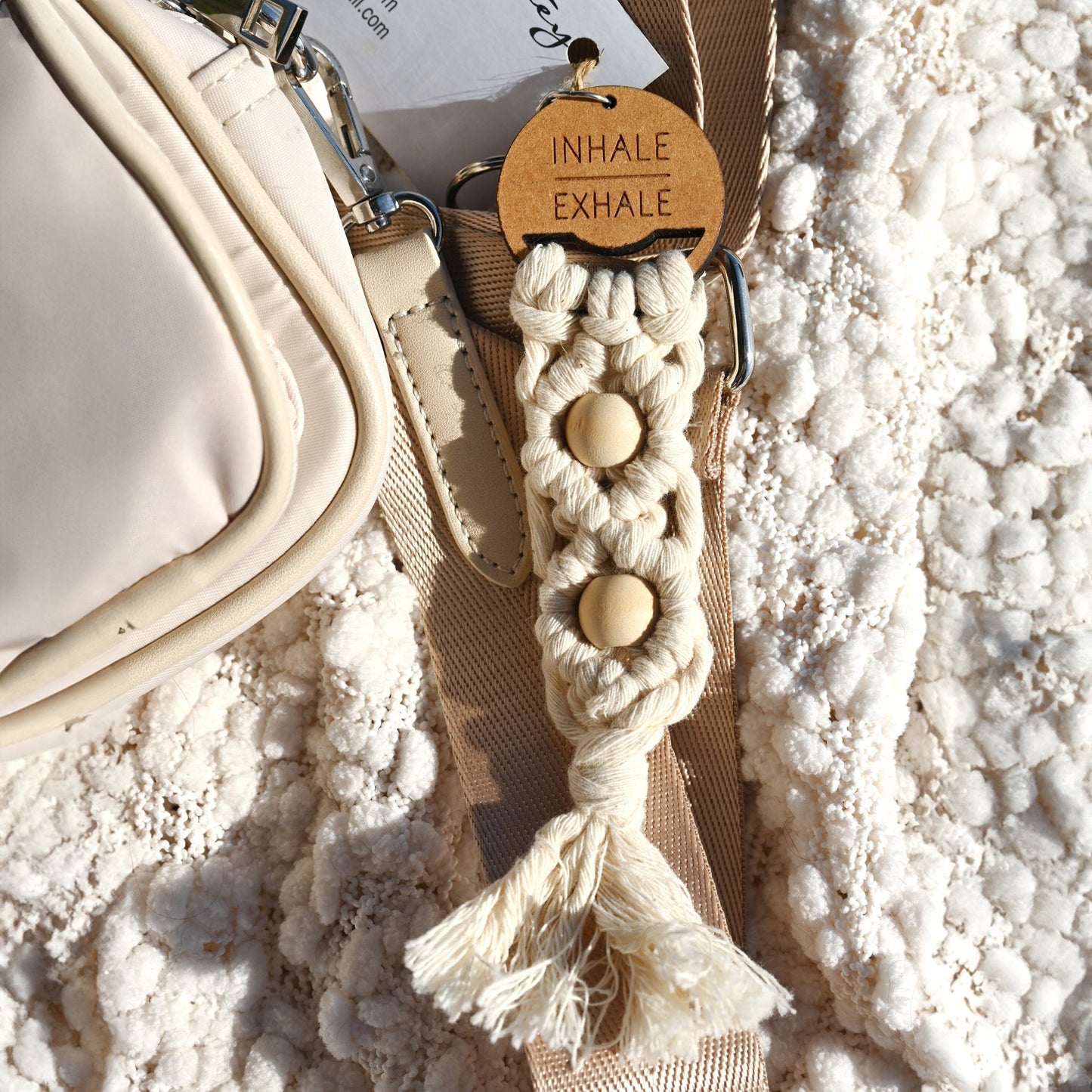Macrame Boho Keychain or Bag Decoration - TENGJA