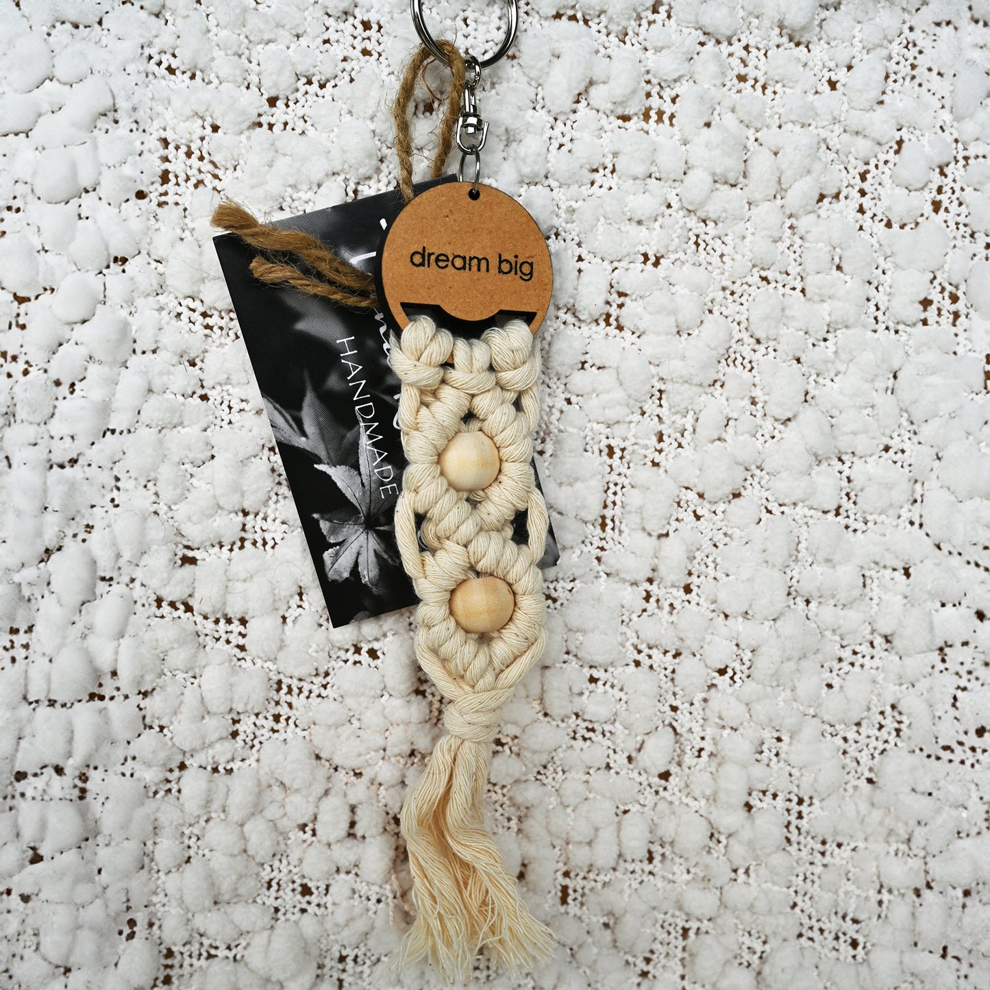 Macrame Boho Keychain or Bag Decoration - TENGJA