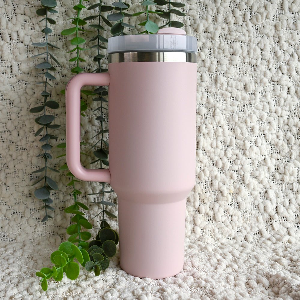 Refresher 1.2L Insulated Tumbler with Handle and Straw - CUSTOM DESIGN - TENGJA