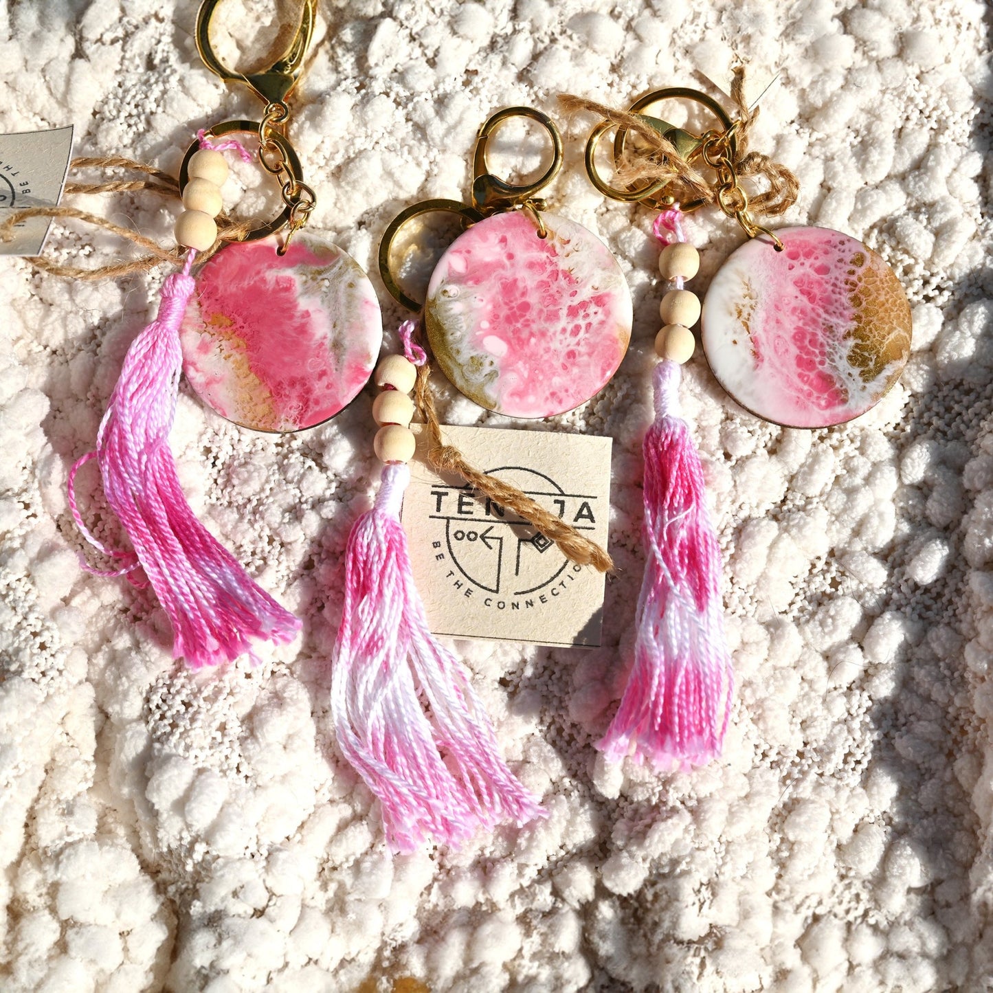 Resin Keychain or Bag Decoration - Mothers - TENGJA