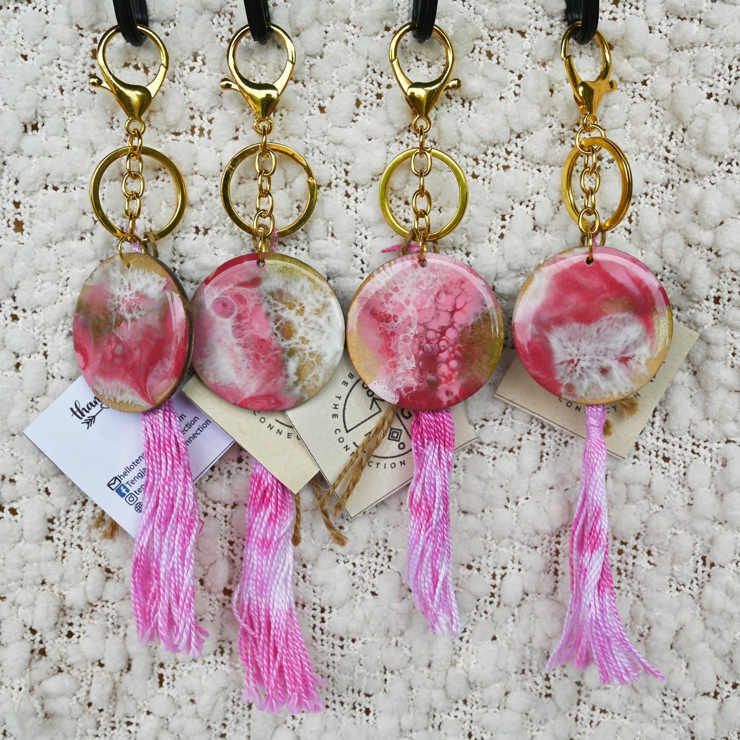 Resin Keychain or Bag Decoration - Mothers - TENGJA