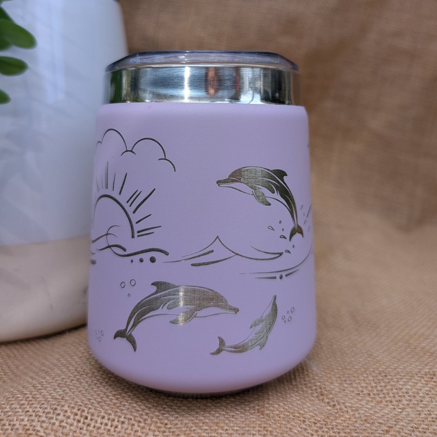 Travel Tumbler 350mL Full Wrap DOLPHIN - TENGJA