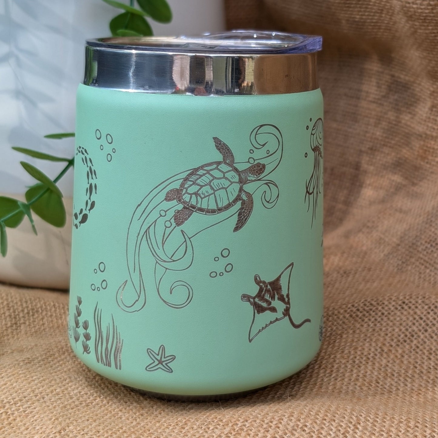 Travel Tumbler 350mL Full Wrap OCEAN - TENGJA