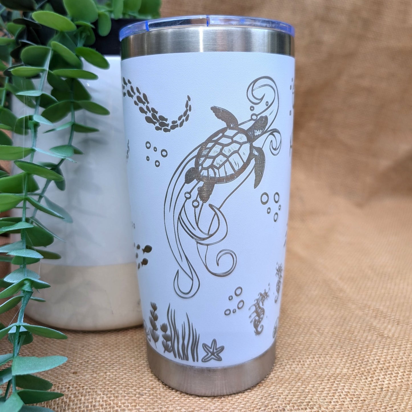 Travel Tumbler 600mL Full Wrap OCEAN - TENGJA