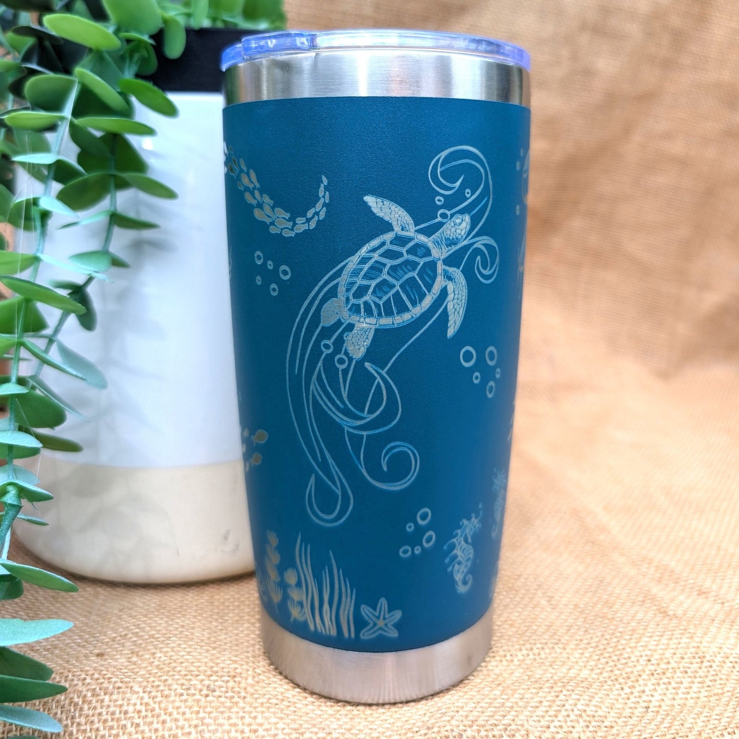 Travel Tumbler 600mL Full Wrap OCEAN - TENGJA
