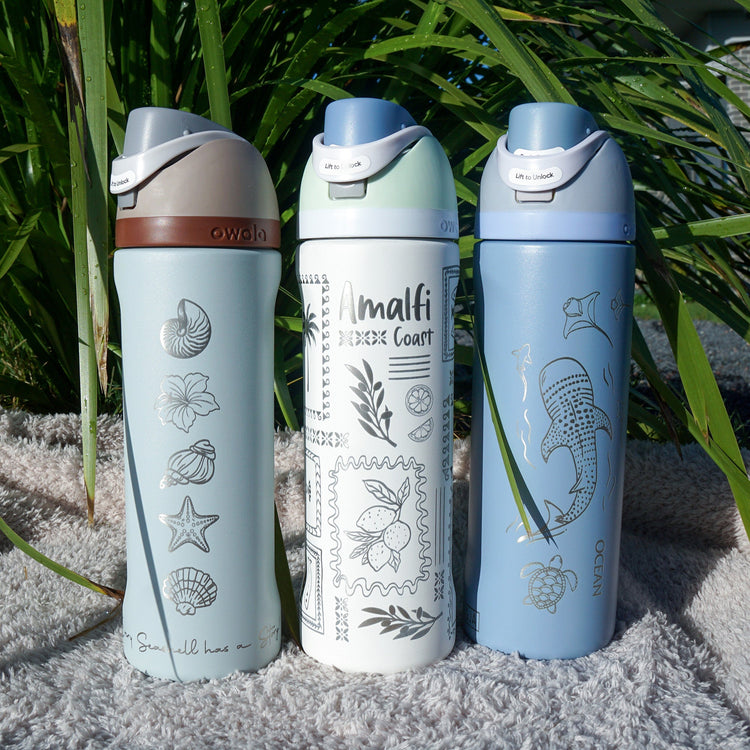 700ml Owala Style Half Wrap Water Bottle