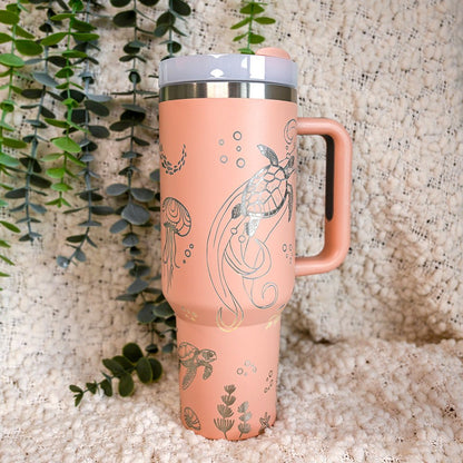 1.2L Refresher Tumbler Full Wrap OCEAN - TENGJA