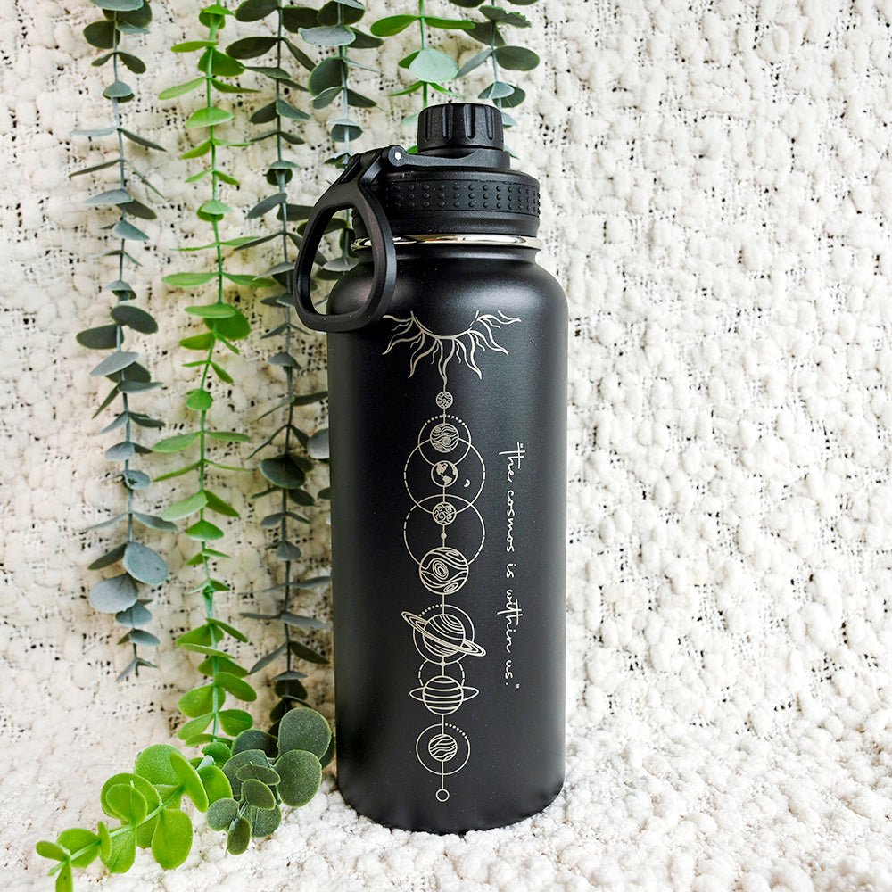 1L Insulated Water Bottle - PLANETS ALIGN - TENGJA