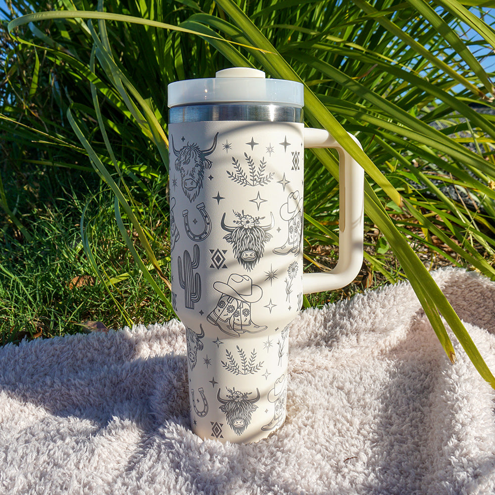 Refresher 1.2L Insulated Tumbler - Full Wrap - WESTERN