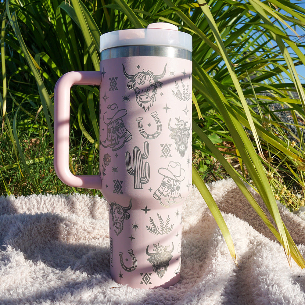 Refresher 1.2L Insulated Tumbler - Full Wrap - WESTERN