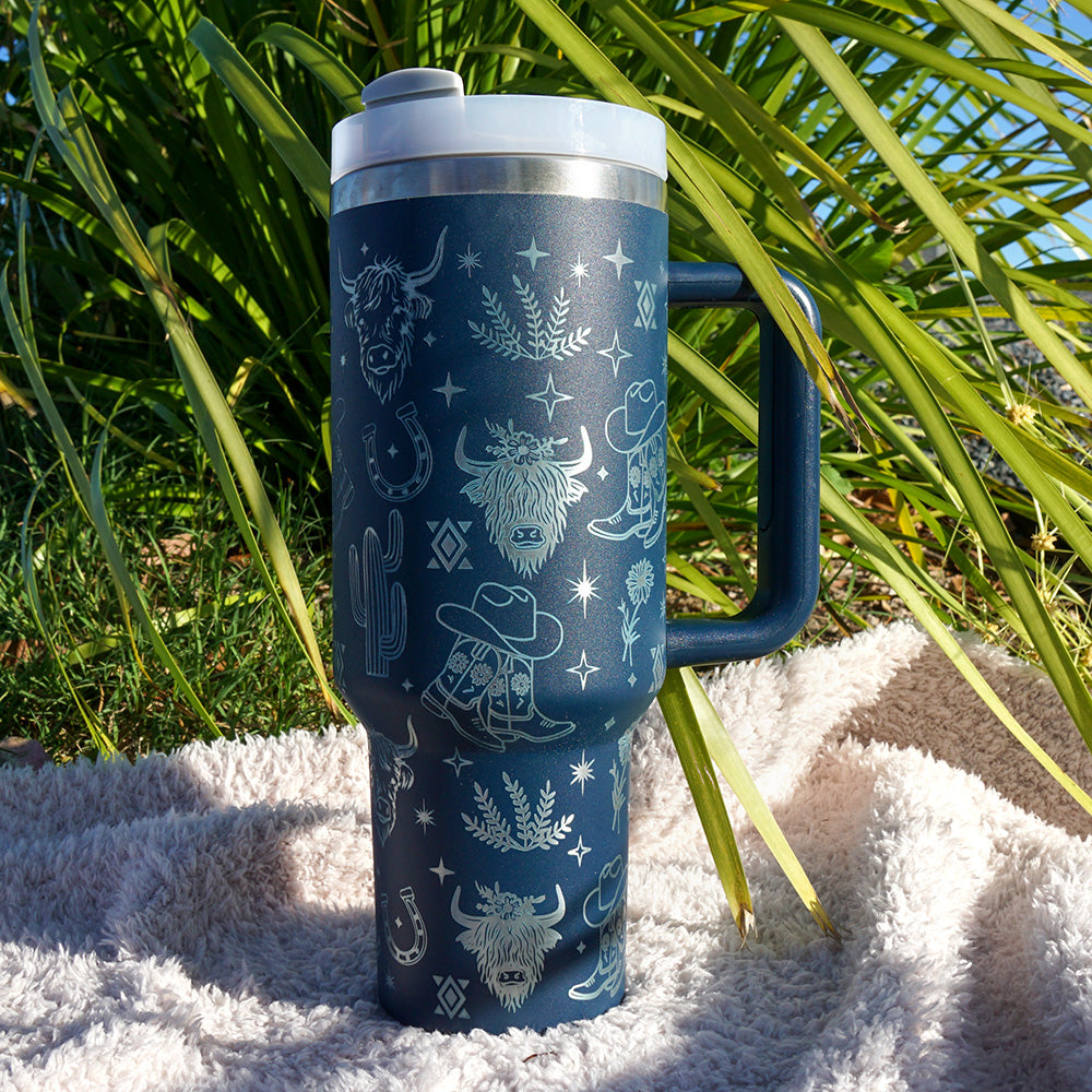 Refresher 1.2L Insulated Tumbler - Full Wrap - WESTERN