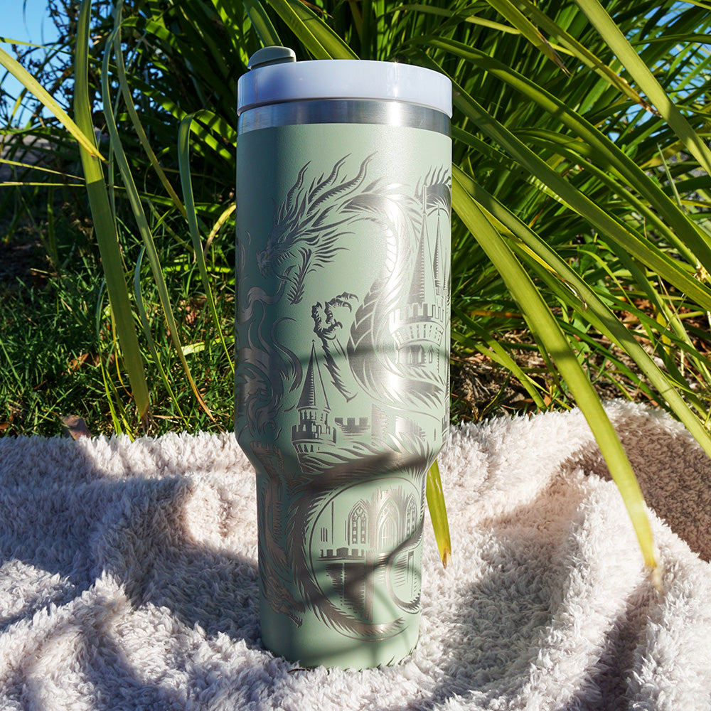 Refresher 1.2L Insulated Tumbler - Full Wrap - DRAGON