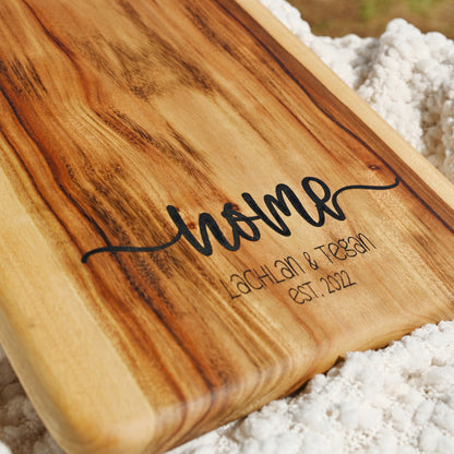 Wooden Camphor Laurel Chopping Board - CUSTOM DESIGN