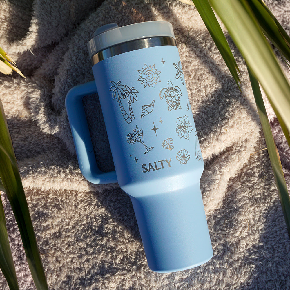 Refresher 1.2L Insulated Tumbler - Half Wrap SALTY