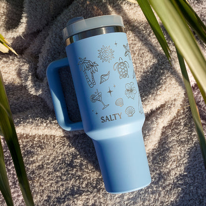 Refresher 1.2L Insulated Tumbler - Half Wrap SALTY
