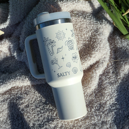 Refresher 1.2L Insulated Tumbler - Half Wrap SALTY