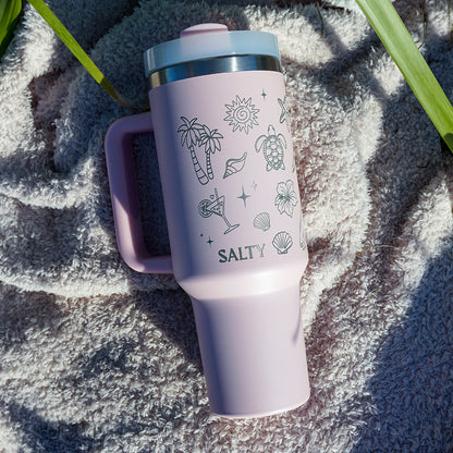 Refresher 1.2L Insulated Tumbler - Half Wrap SALTY