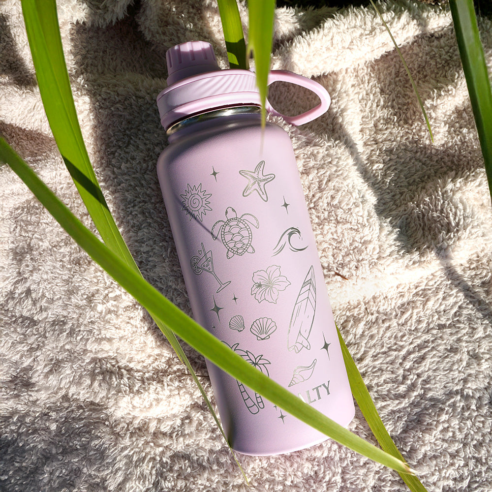 1L Insulated Water Bottle - Half Wrap - SALTLY