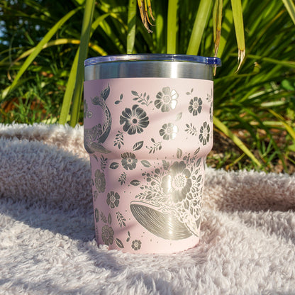 Insulated Coffee Cup 470mL Full Wrap WHALE