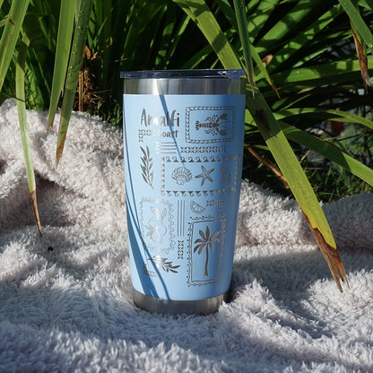 Insulated Coffee Cup 600mL Half Wrap AMALFI