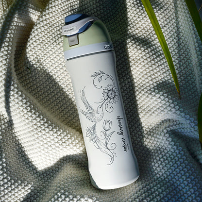 700ml Owala Style Water Bottle Half Wrap - CHASING NECTAR