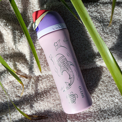 700ml Owala Style Water Bottle - Half Wrap - ALL COLOURS - SALE