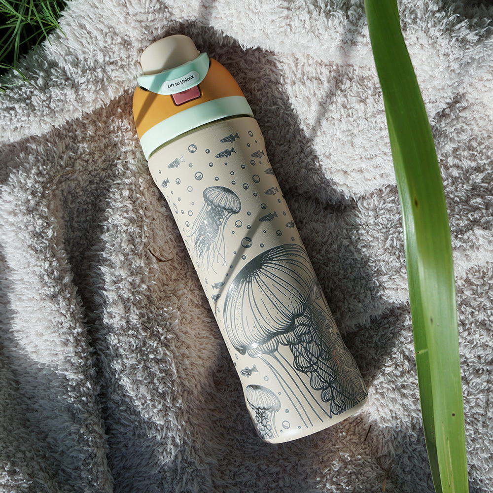 700ml Owala Style Water Bottle - Full Wrap - WATER IN THE DESERT - SALE