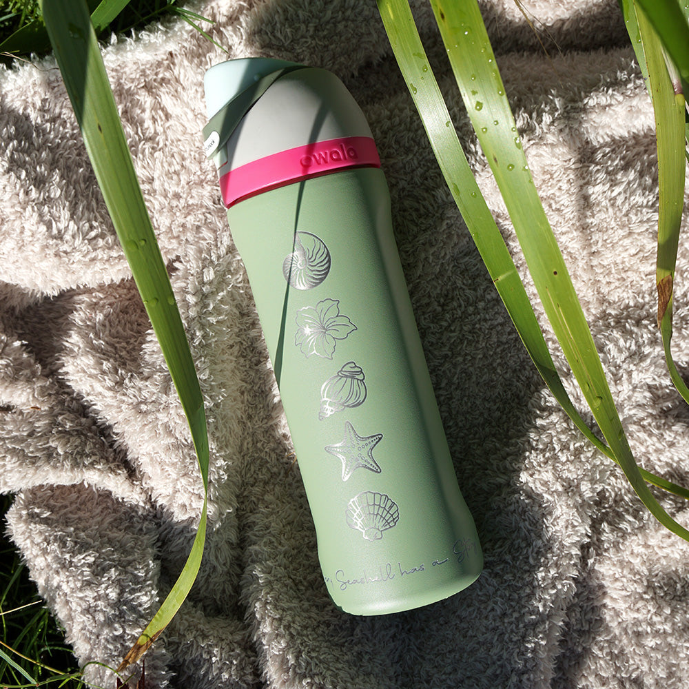 700ml Owala Style Water Bottle - Half Wrap - ALL COLOURS - SALE