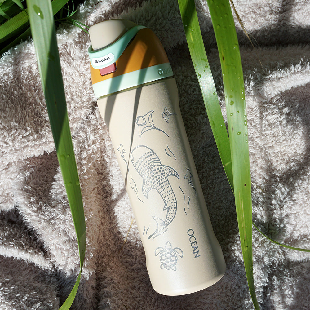 700ml Owala Style Water Bottle - Half Wrap - ALL COLOURS - SALE