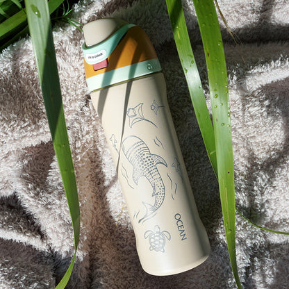 700ml Owala Style Water Bottle - Half Wrap - ALL COLOURS - SALE