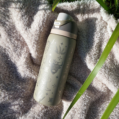 950mL Owala Style Water Bottle - Full Wrap - WESTERN/COWGIRL