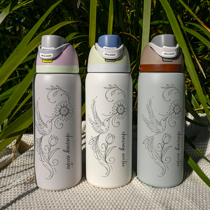 950ml Owala Style Water Bottle-Half Wrap-CHASING NECTAR