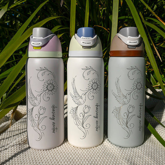 950ml Owala Style Water Bottle-Half Wrap-CHASING NECTAR