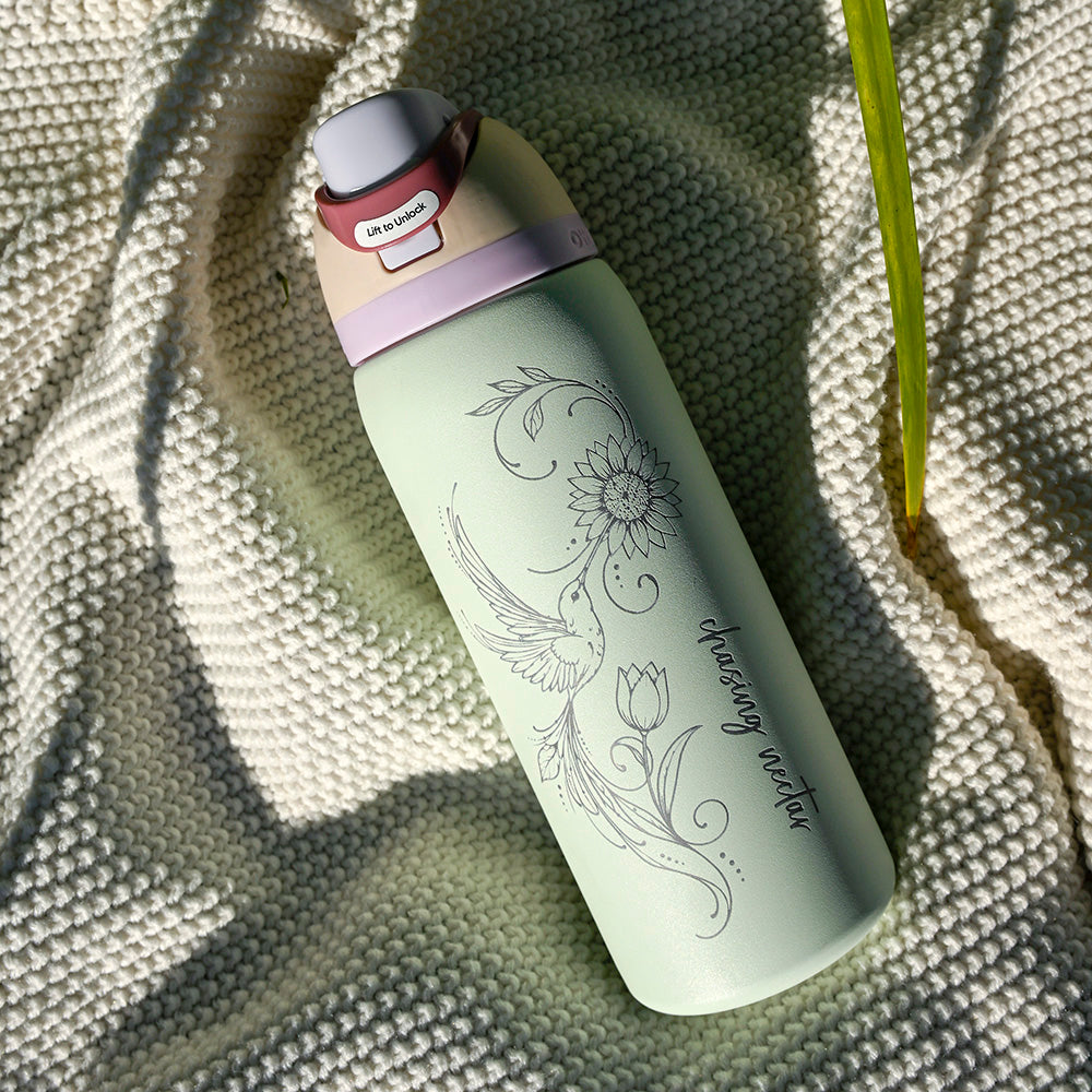 950ml Owala Style Water Bottle-Half Wrap-CHASING NECTAR