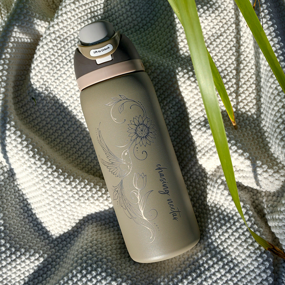 950ml Owala Style Water Bottle-Half Wrap-CHASING NECTAR