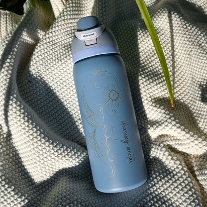 950ml Owala Style Water Bottle-Half Wrap-CHASING NECTAR