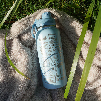 1L Insulated Water Bottle Half Wrap - AMALFI COAST