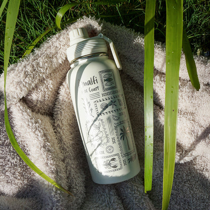 1L Insulated Water Bottle Half Wrap - AMALFI COAST