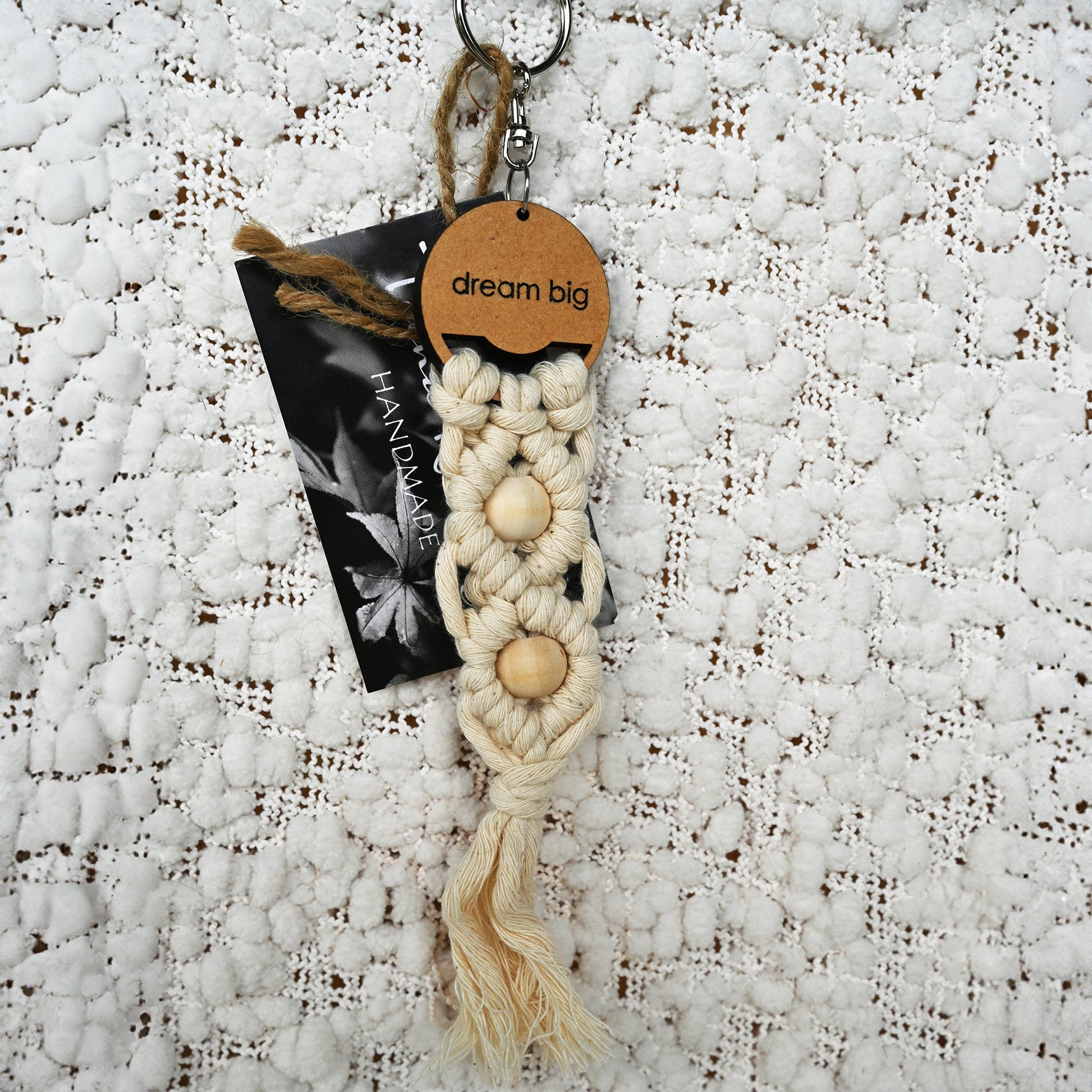 Macrame Boho Keychain or Bag Decoration - TENGJA