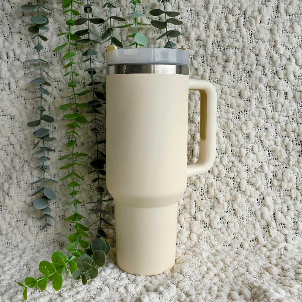 Refresher 1.2L Insulated Tumbler with Handle and Straw - CUSTOM DESIGN - TENGJA