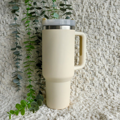 Refresher 1.2L Insulated Tumbler with Handle and Straw - CUSTOM DESIGN - TENGJA