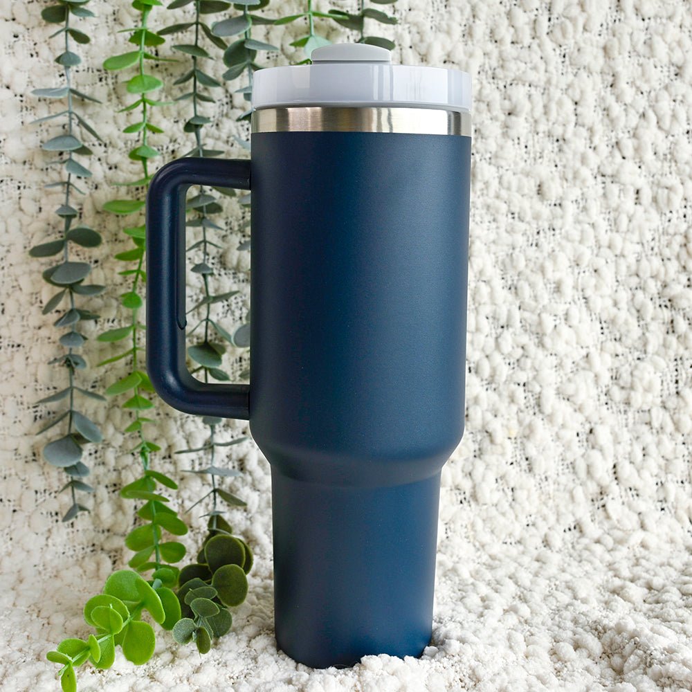 Refresher 1.2L Insulated Tumbler with Handle and Straw - CUSTOM DESIGN - TENGJA