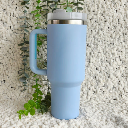 Refresher 1.2L Insulated Tumbler with Handle and Straw - CUSTOM DESIGN - TENGJA