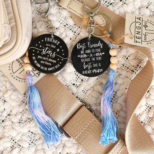 Resin Galaxy Keychain or Bag Decoration - Friendship - TENGJA