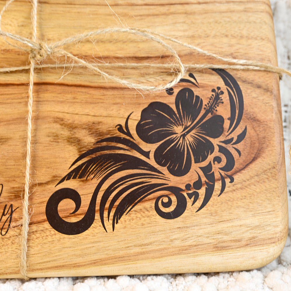 Resin Infused Camphor Laurel Chopping Board - LIVE SIMPLY - TENGJA