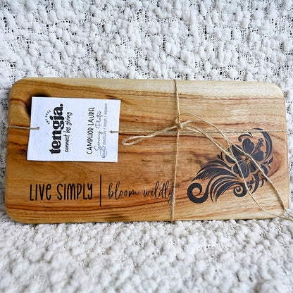 Resin Infused Camphor Laurel Chopping Board - LIVE SIMPLY - TENGJA